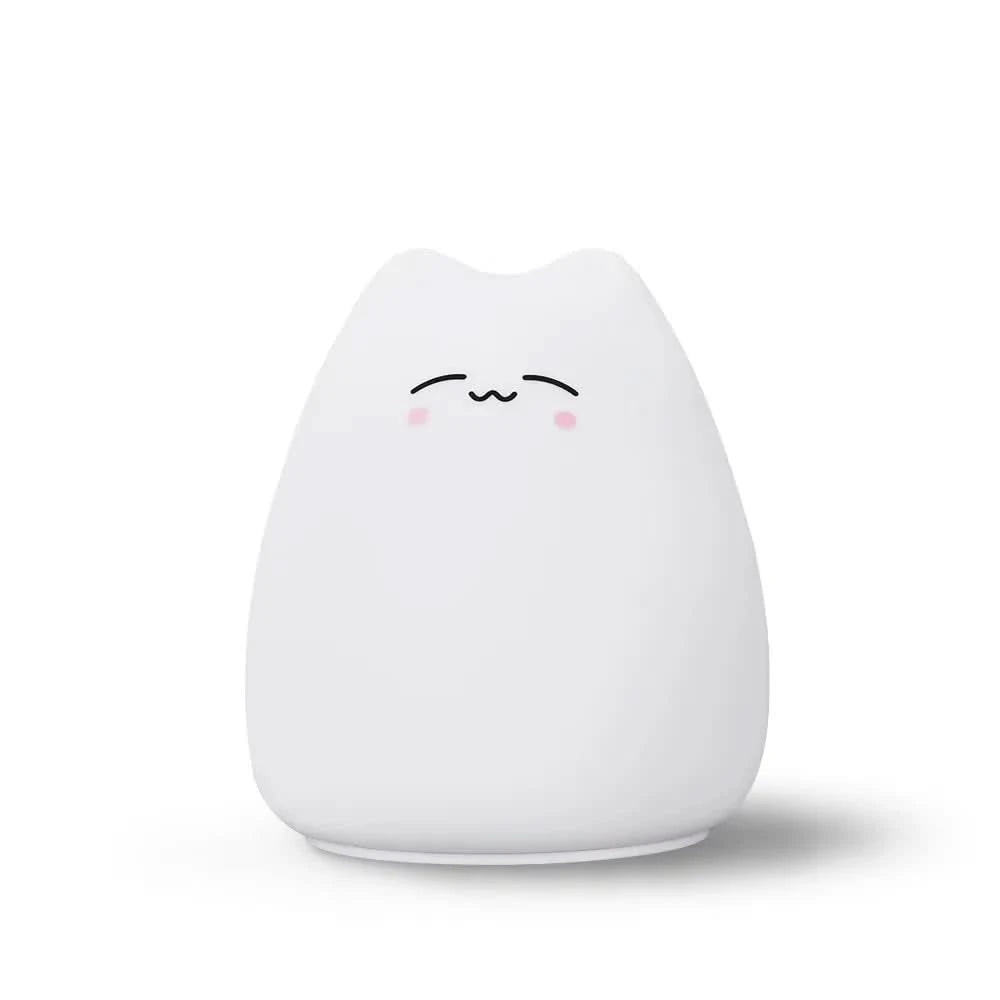 かわいい癒しの猫型LEDナイトライト - ぬくもり雑貨屋